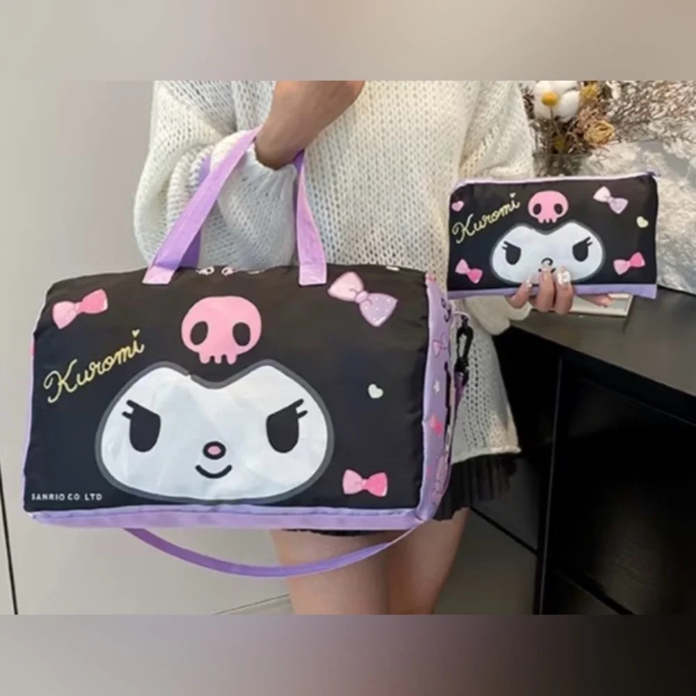 ❤️❤️SANRIO MYSTERY BUNDLE with Kuromi Crossbody Duffle and Pouch